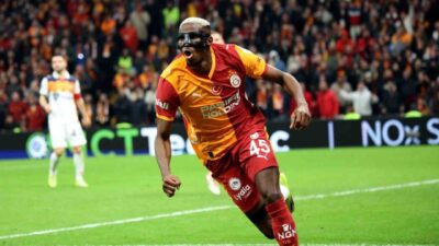 Galatasaray’ın Nijeryalı futbolcusu Victor Osimhen, Başakşehir maçında kaydettiği golle bu