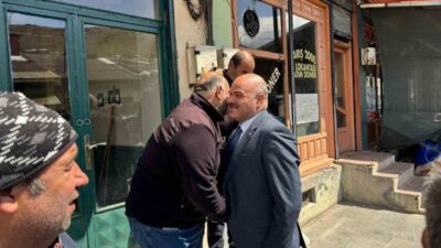 AK Parti Kars İl Başkanı Muammer Sancar, il koordinatörleriyle birlikte