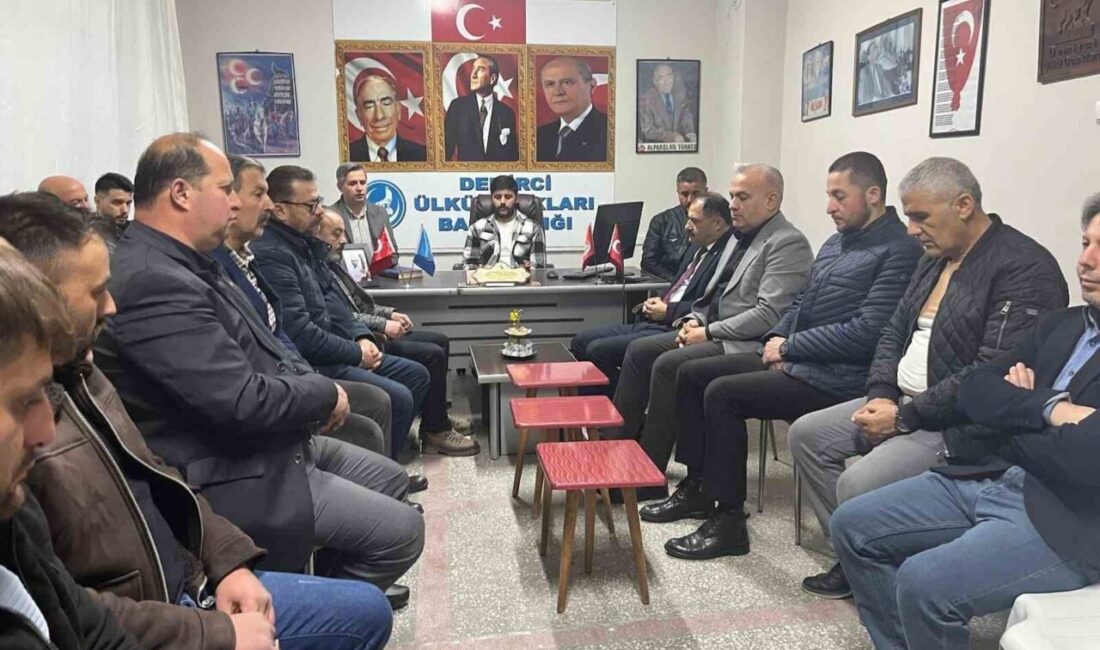 Manisa’nın Demirci ilçesinde Ülkü Ocakları Başkanlığı tarafından Milliyetçi Hareket Partisi
