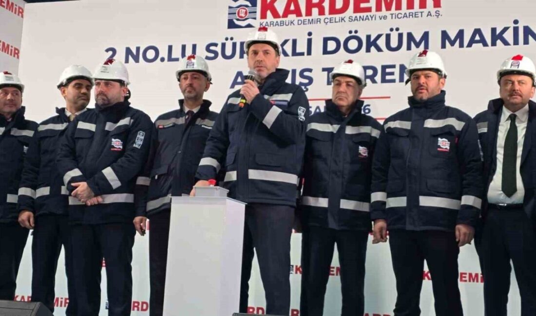 Enerji ve Tabii Kaynaklar Bakanı Alparslan Bayraktar, Kardemir’in 89. kuruluş
