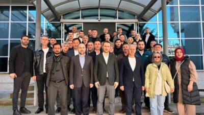 DÜZCE(İHA) – AK Parti Düzce İl Başkanı Hasan Şengüloğlu, Akçakoca