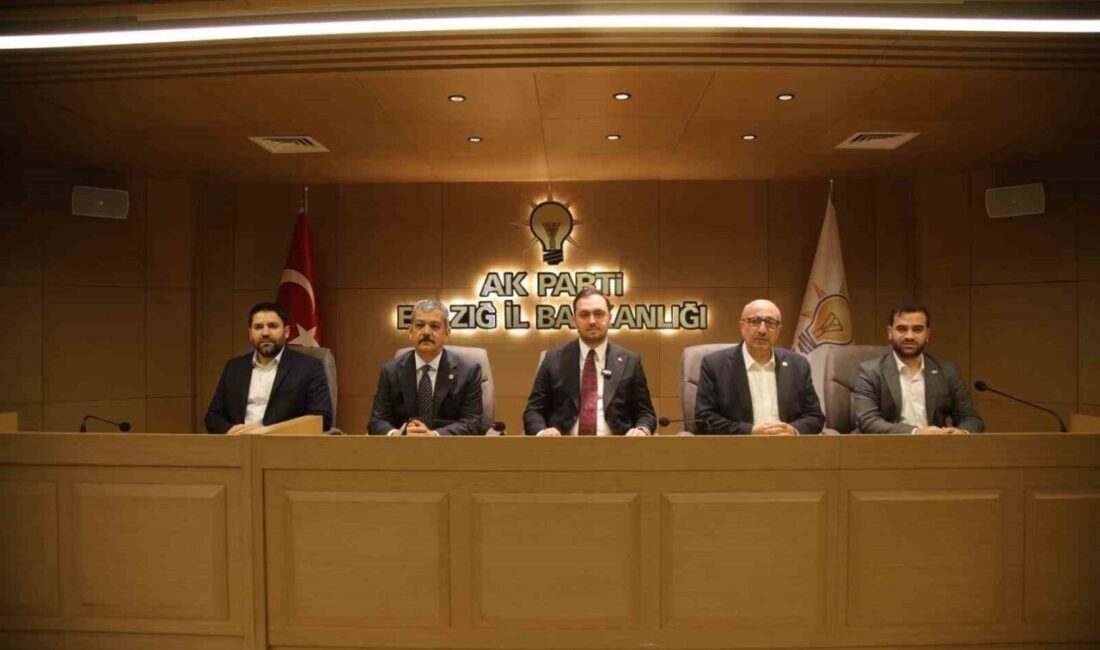 AK Parti Elazığ İl Başkanı Sencer Selmanoğlu, “AK Parti, yalnızca