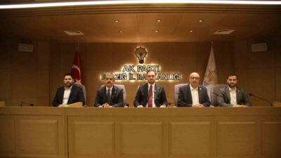 AK Parti Elazığ İl Başkanı Sencer Selmanoğlu, “AK Parti, yalnızca