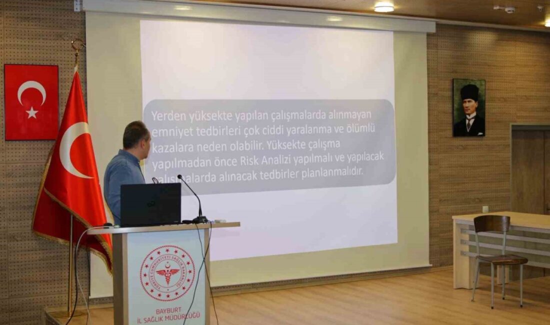 Bayburt İl Sağlık Müdürlüğüne bağlı birim ve tesislerde görev yapan