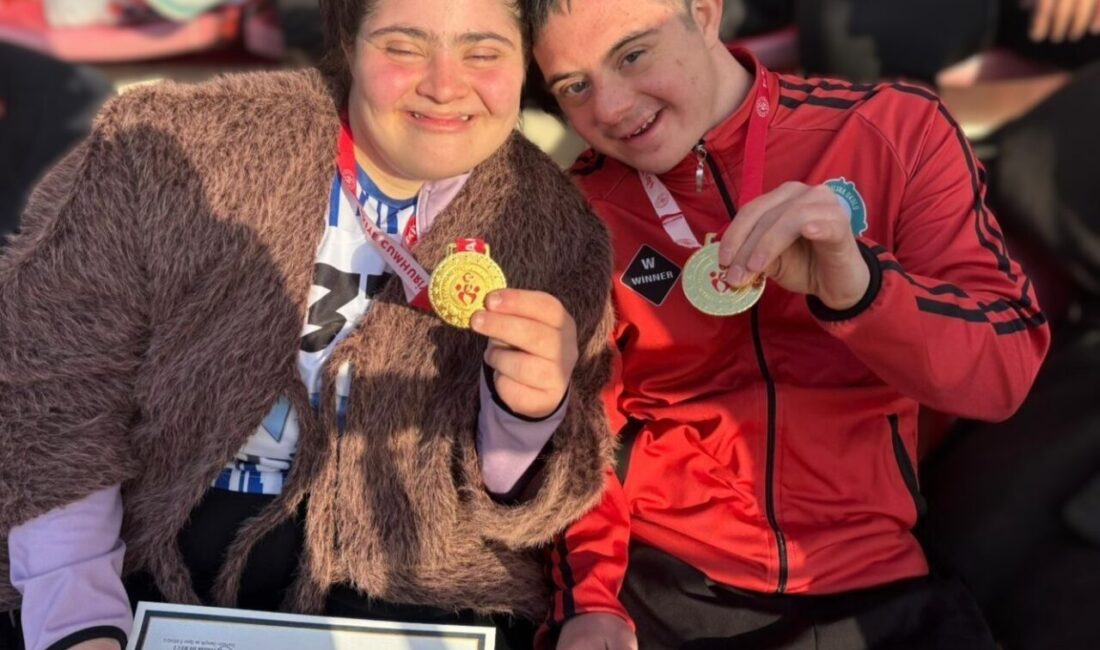 Samsun’da düzenlenen Okul Sporları Özel Sporcular Atletizm Gençler-Yıldızlar Türkiye Birinciliği’nde