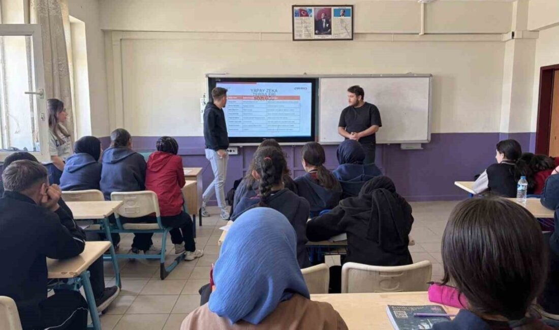 GENÇ-2030 Dijital Yetkinlikler ve Yapay Zekâ Atölyesi kapsamında Bayburt Gençlik