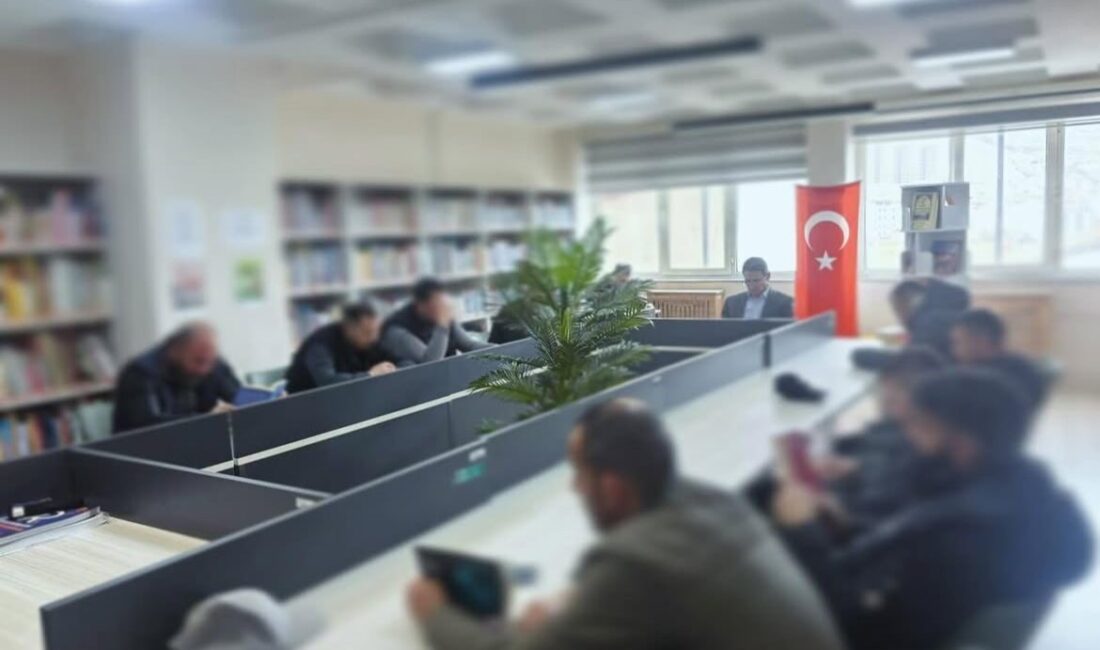 Kütüphaneler Haftası kapsamında Bayburt İl Halk Kütüphanesi’nde Denetimli Serbestlik Müdürlüğü