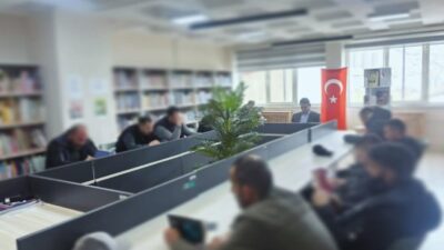 Kütüphaneler Haftası kapsamında Bayburt İl Halk Kütüphanesi’nde Denetimli Serbestlik Müdürlüğü