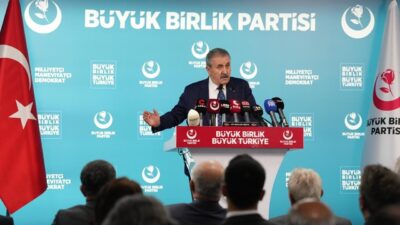 Büyük Birlik Partisi (BBP) Genel Başkanı Mustafa Destici, “Okul şiddeti