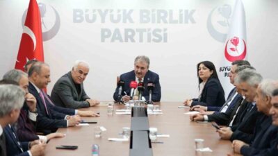 Büyük Birlik Partisi (BBP) Genel Başkanı Mustafa Destici, “Her şeyi