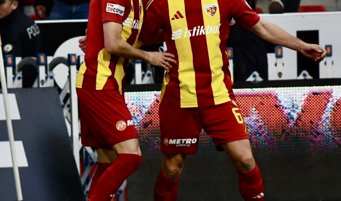 Kayserispor’da Lazslo Benes, ligdeki 5. golünü attı. Kayserispor’un Slovak futbolcusu