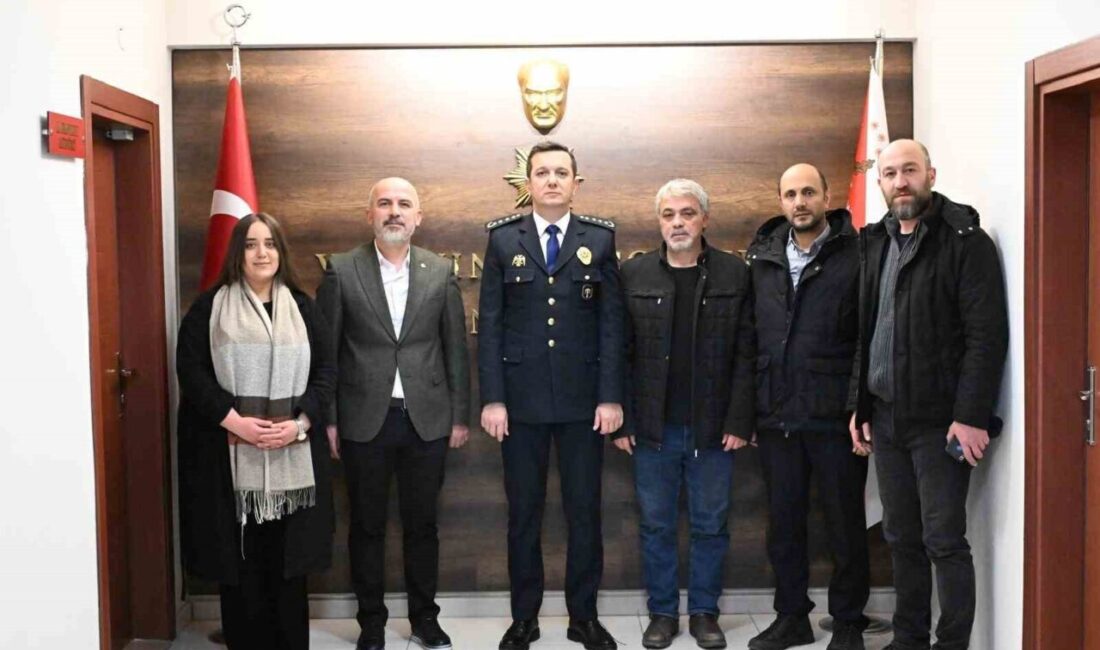 Bayburt Gazeteciler Cemiyeti (BGC) Başkanı Murat Okutmuş ile yönetim kurulu