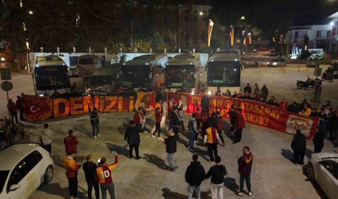 Buldan Galatasaray Taraftar Grubu, Kocaelispor maçı için İstanbul’a coşkulu bir