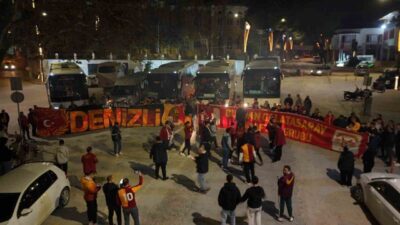 Buldan Galatasaray Taraftar Grubu, Kocaelispor maçı için İstanbul’a coşkulu bir