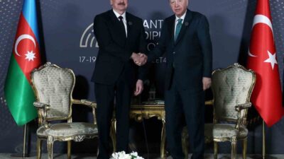 Cumhurbaşkanı Recep Tayyip Erdoğan, Antalya Diplomasi Formu kapsamında Azerbaycan Cumhurbaşkanı
