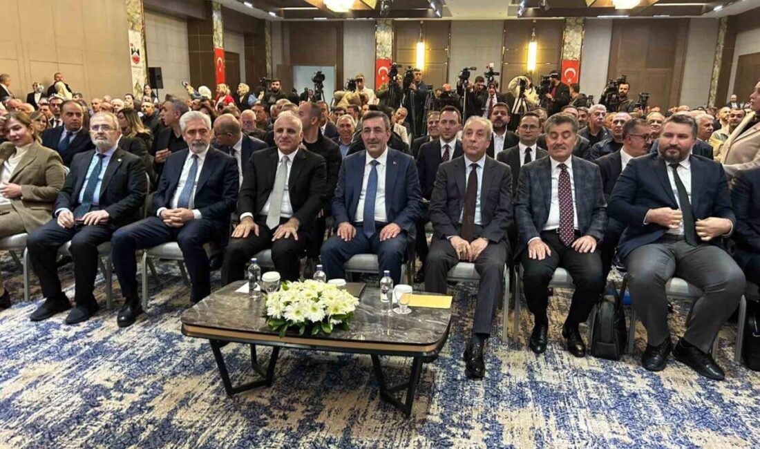 Cumhurbaşkanı Yardımcısı Cevdet Yılmaz, Diyarbakır’da katıldığı iş dünyası toplantısında yaptığı