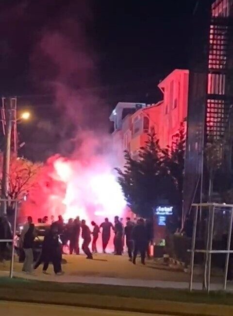 Edirne’de Fenerbahçe-Beşiktaş mücadelesinin ardından 15 Temmuz Demokrasi ve Cumhuriyet Parkı