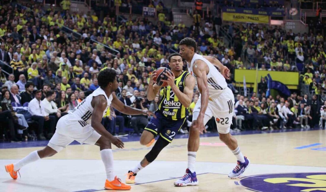 Fenerbahçe Beko, Euroleague 37. hafta maçında sahasında İspanyol ekibi Real