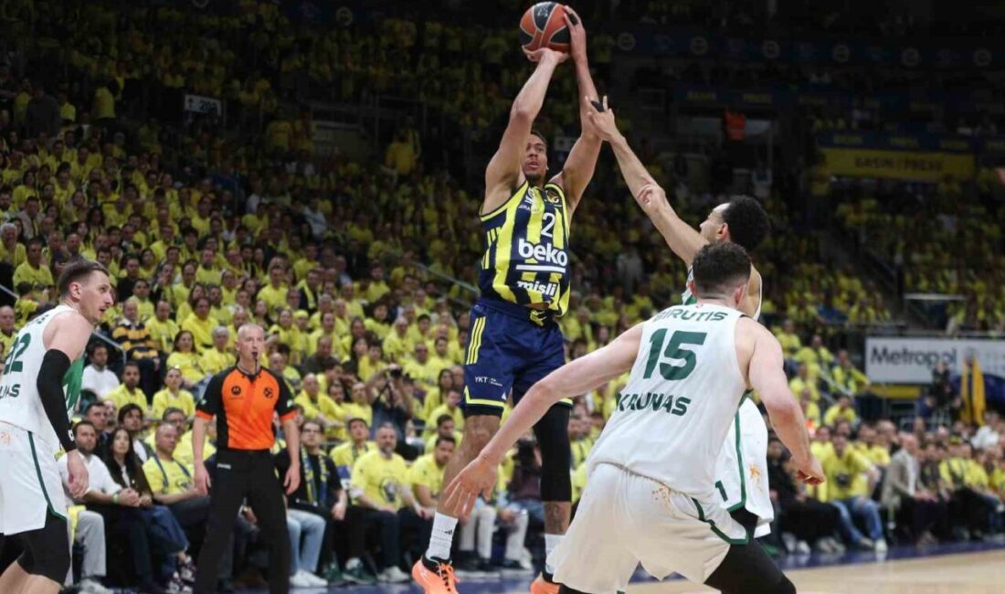 Fenerbahçe Beko, EuroLeague play-off serisi ilk maçında Zalgiris Kaunas’ı 89-78