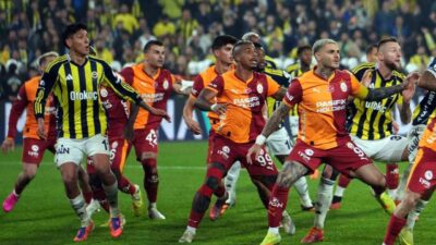 Galatasaray ile Fenerbahçe yarın oynanacak derbiyle 406. kez rakip olacak.