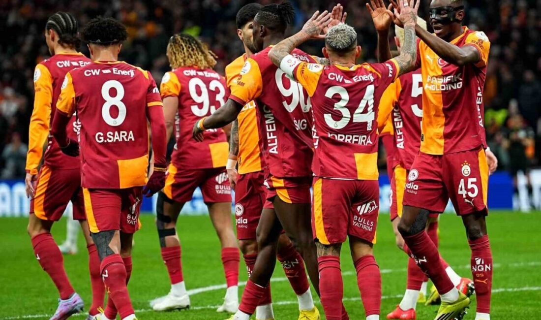 Galatasaray, Trendyol Süper Lig’de evinde oynayacağı Fenerbahçe’yi mağlup ederek, şampiyonluk