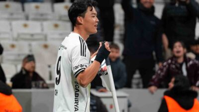 Beşiktaş’ın Güney Koreli santrforu Hyeon-gyu Oh, Antalyaspor maçında attığı gollerin