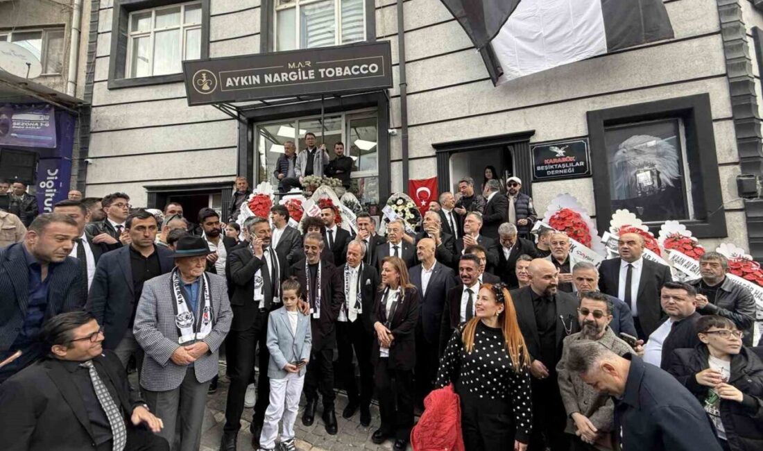 Karabük’te düzenlenen törenle Karabük Beşiktaşlılar Derneği açıldı. Açılış töreni yoğun