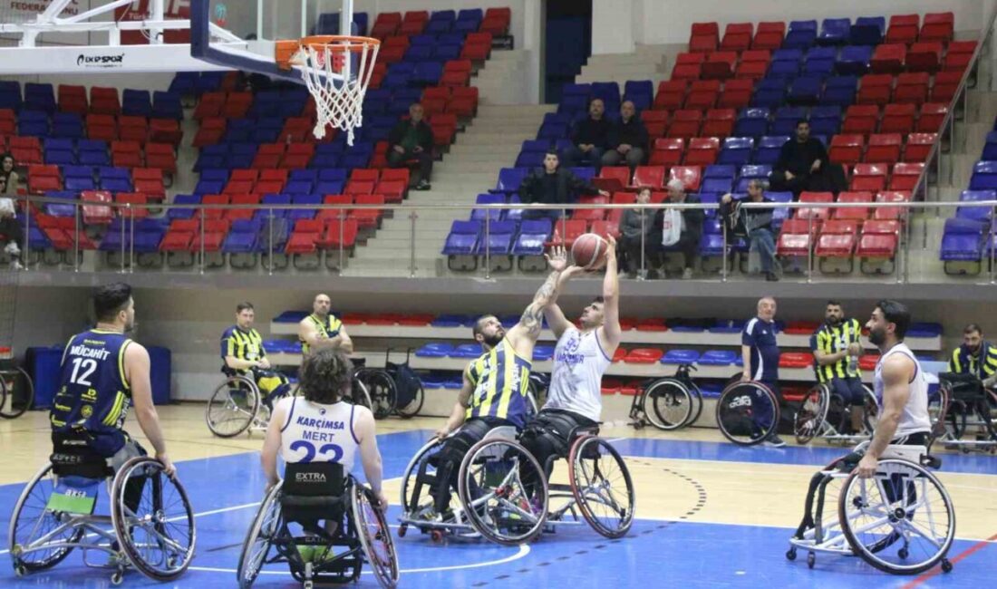 Tekerlekli Sandalye Basketbol Süper Ligi’nde mücadele eden Karabük Demir Kartal