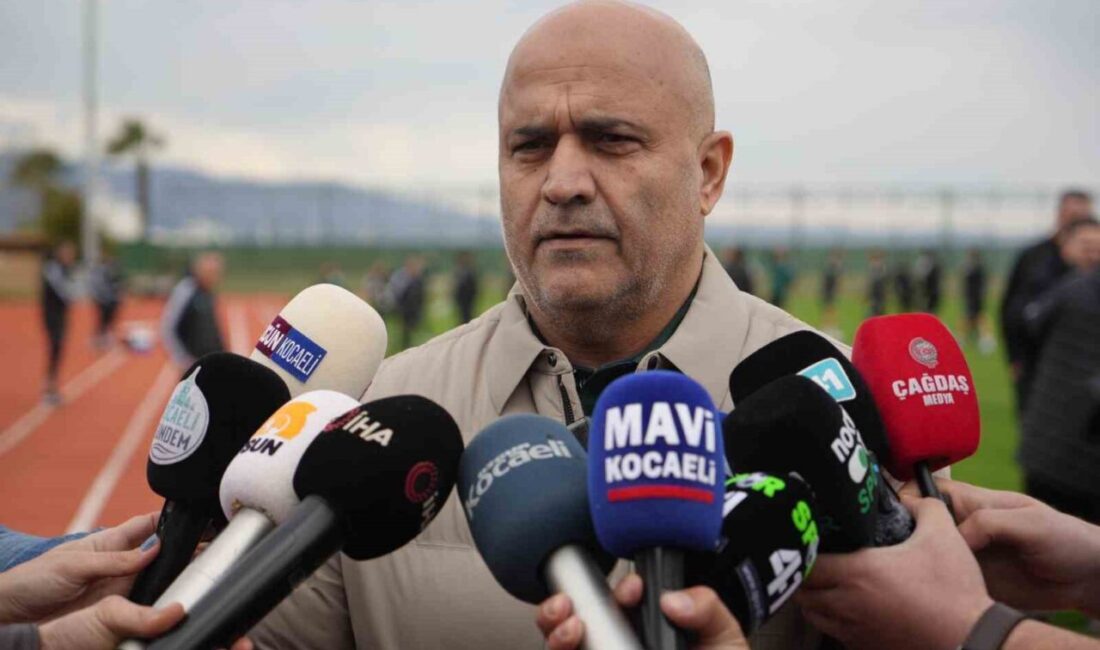 Kocaelispor Kulübü Başkanı Recep Durul, Trendyol Süper Lig’in 29. haftasında