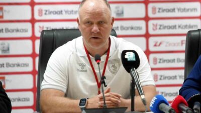 Samsunspor Yardımcı Antrenörü Sebastian Hahn, Trabzonspor’a penaltı atışları sonrası kaybettikleri