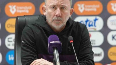 SAMSUN (İHA) – Beşiktaş Teknik Direktörü Sergen Yalçın, Samsunspor maçından