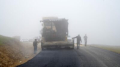 Kent Konseyi, Bayburt-Akşar-Vauk Dağı yolunda tamamlanmayan bölünmüş yol çalışmaları için