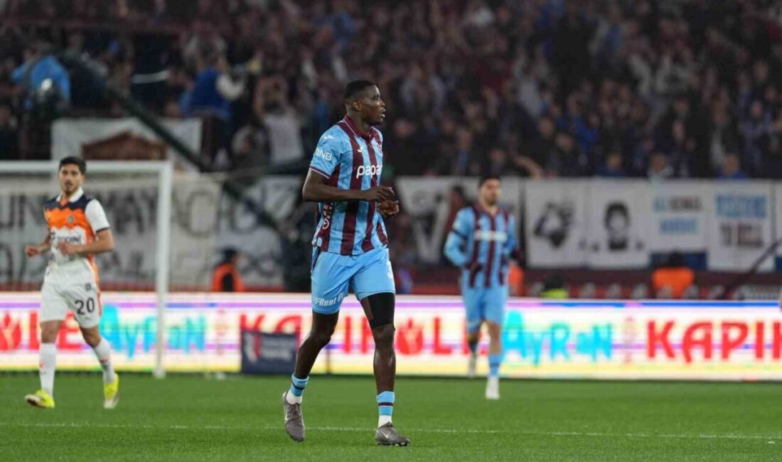 Trendyol Süper Lig’in 30. haftasında Trabzonspor evinde RAMS Başakşehir ile