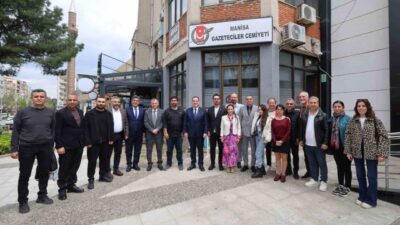 Manisa Gazeteciler Cemiyeti’nin 69. kuruluş yıl dönümü dolayısıyla Manisa Büyükşehir,