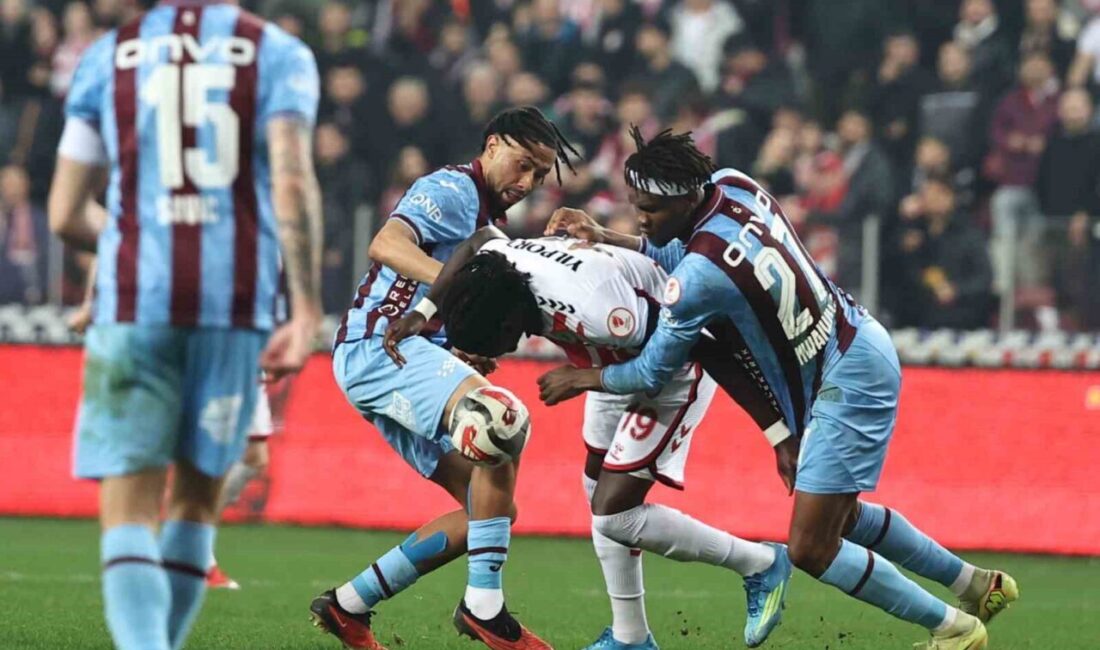 Ziraat Türkiye Kupası çeyrek final maçında Trabzonspor, normal süresi ve