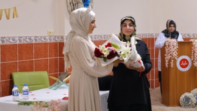 Bayburt İl Müftülüğüne bağlı Danışment Kız Kur'an Kursunda hafızlığını tamamlayan