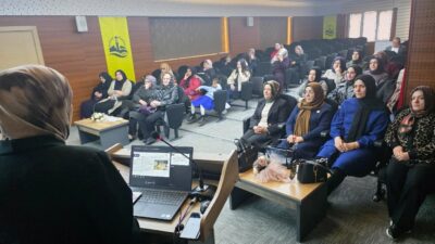 Kadın girişimciliğini desteklemek ve kooperatifleşme kültürünü güçlendirmek amacıyla Bayburt'ta kadınlara