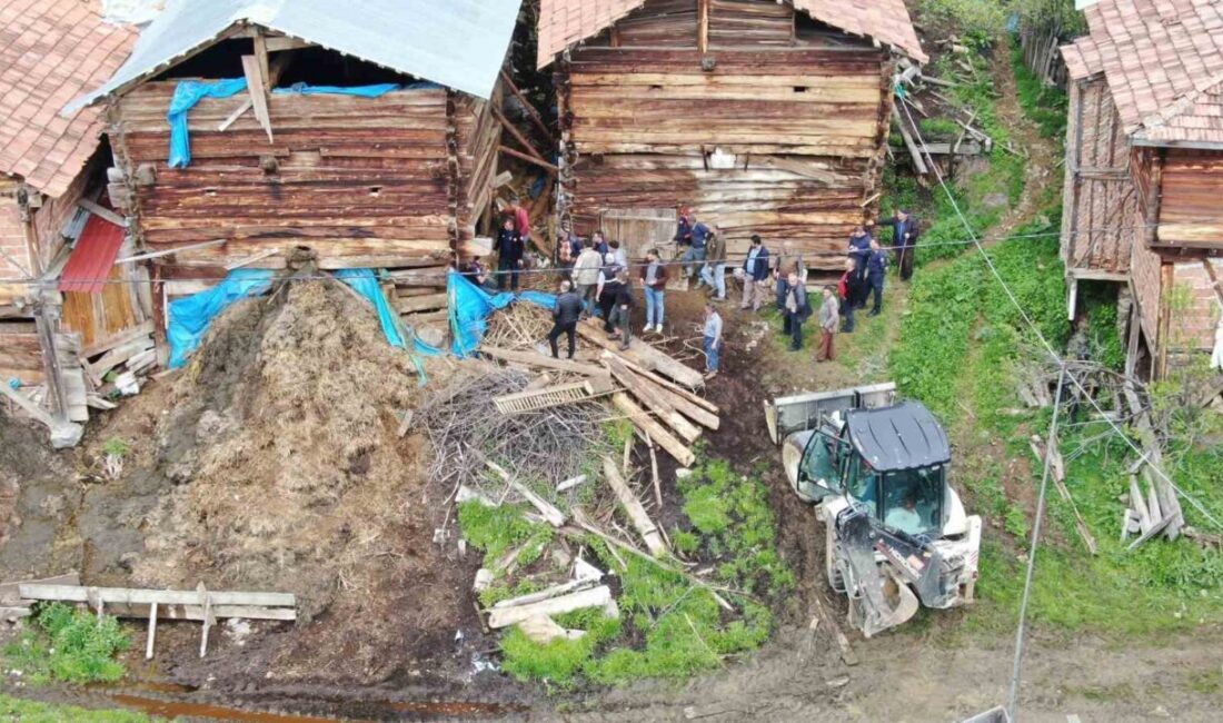 Kastamonu’nun Taşköprü ilçesinde ahırda yaşanan göçüğün altında kalan 63 yaşındaki