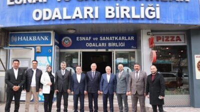 AK Parti Erzurum Milletvekili Selami Altınok, beraberinde Erzurum Büyükşehir Belediye