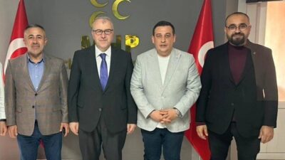 AK Parti Bilecik heyeti, Milliyetçi Hareket Partisi (MHP) Bilecik İl