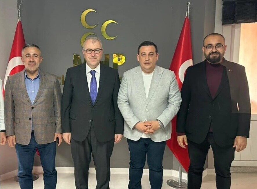 AK Parti Bilecik heyeti, Milliyetçi Hareket Partisi (MHP) Bilecik İl