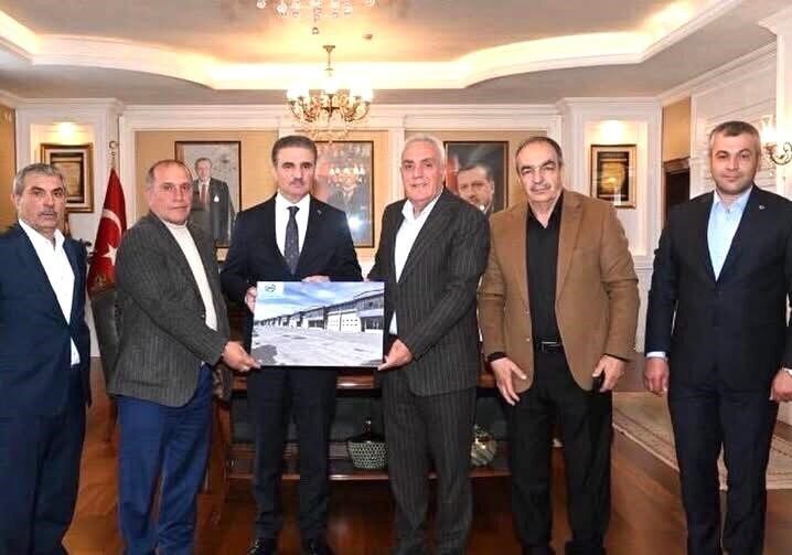 Akdağ Sanayi Yapı Kooperatifi Yönetim Kurulu Başkanı Salih Dikel ve