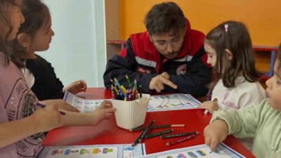 Aydıntepe’de anaokulu öğrencilerine yönelik düzenlenen etkinlikte, su tasarrufu, suyun bilinçli
