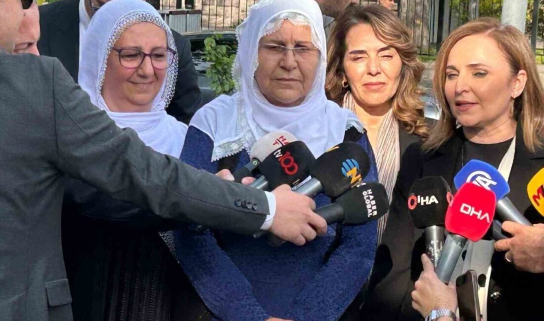’Barış Anneleri’ ve DEM Partili milletvekillerinden oluşan heyet, Adalet Bakanlığına