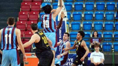 Trabzonspor, Türkiye Sigorta Basketbol Süper Ligi’nin 30. haftasında sahasında karşılaştığı