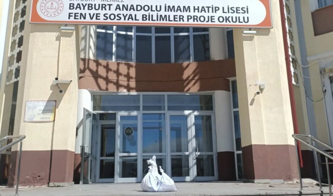 Bayburt Anadolu İmam Hatip Lisesi öğrencileri, 55 kilo atık pil