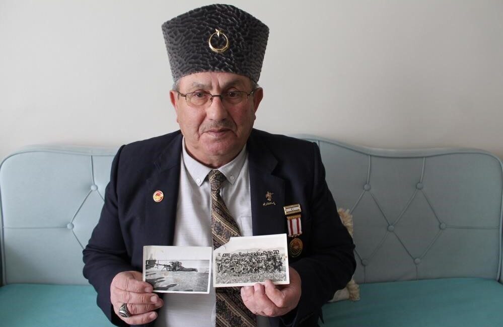 Bayburtlu Kıbrıs Gazisi ve emekli öğretmen Ömer Doğan, 74 yaşında