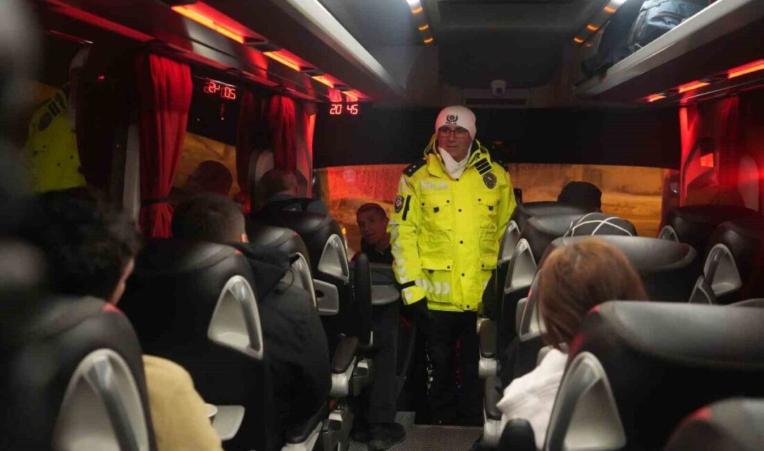 Bayburt’ta vatandaşların huzur ve güven içinde bayram geçirebilmesi için trafik