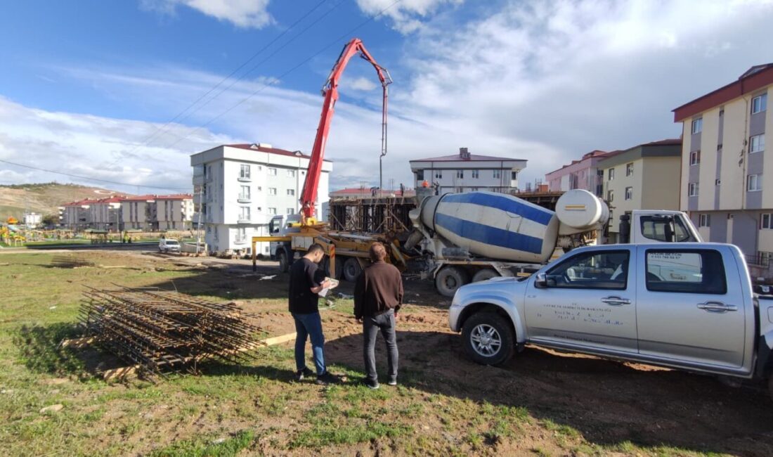 Bayburt’ta hazır beton üretim tesislerinde piyasa gözetimi ve denetimi yapıldı.