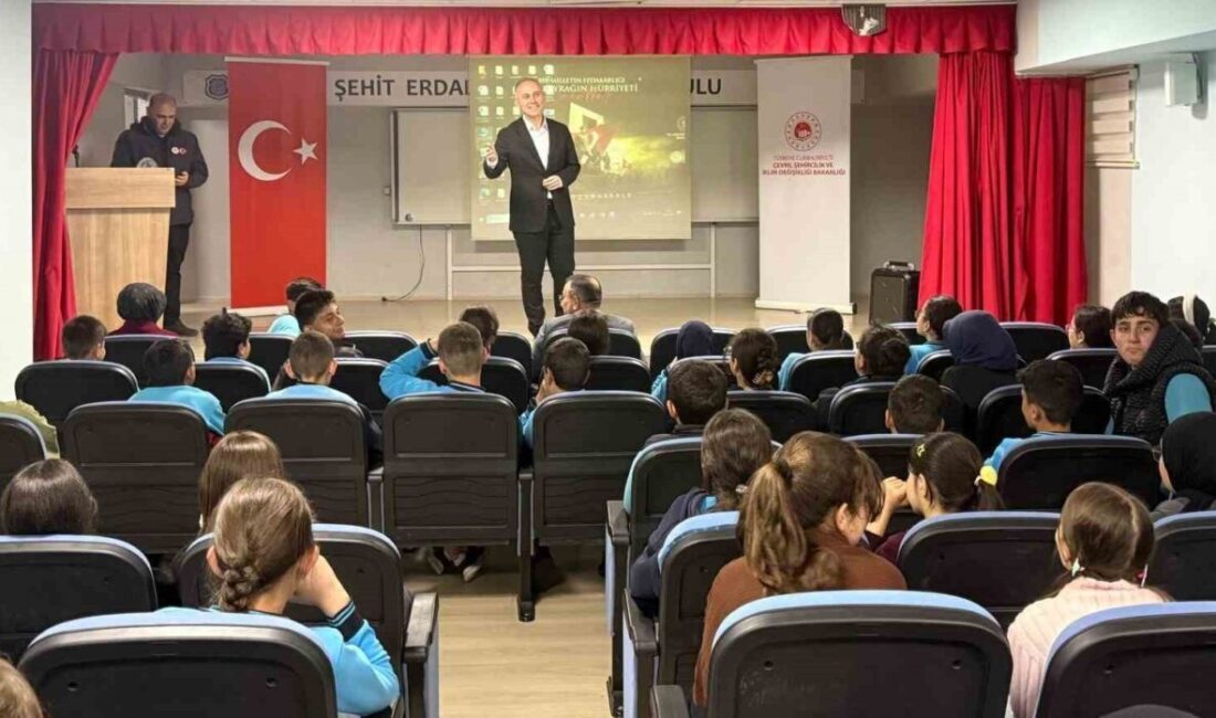 Aydıntepe Şehit Erdal Eraslan Ortaokulu öğrencilerine yönelik düzenlenen eğitimde, sıfır